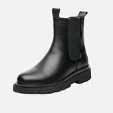 Bota Chelsea Masculina Drauffen DF280 com cano alto e couro premium, estilo clássico britânico e conforto ideal para compor looks elegantes e modernos.