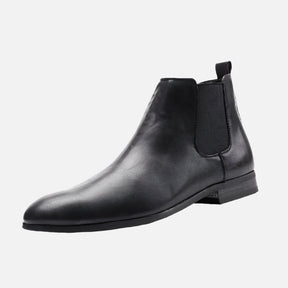 Bota Chelsea Masculina Drauffen DF276 em couro premium com elásticos laterais, proteção térmica e visual clássico para o inverno com elegância.